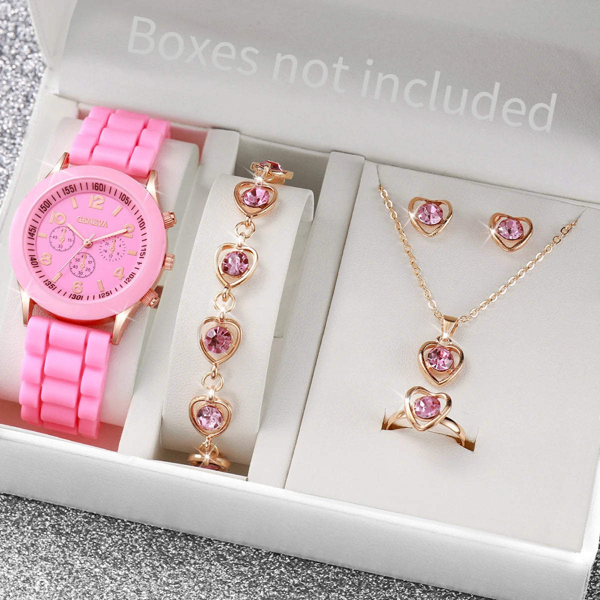 Fashion Silicone hand Band and watch for Women