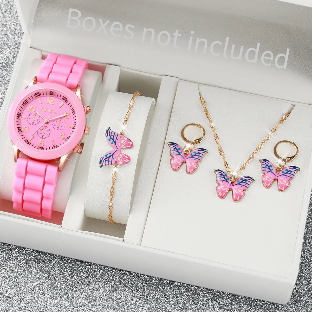 Fashion Silicone hand Band and watch for Women